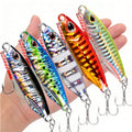 Long Cast Metal Bait Spinner Spoon Sea Fishing Lures Jigs | SAMAG
