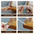 Proofing Corner Guards - Clear Safety Edge Guards with Non-Toxic, Non-Toxic & Easy-Install Adhesive/ Screw-Mount Options