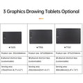 TABLIKE Graphics Tablet for Drawing, Ultra-thin Art Sketch Digital Pad with Battery-free Stylus 8 Pen Nibs 8192 Levels Pressure