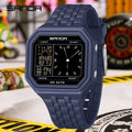 SANDA 6367 New Fashion Electronic Watch Men's 50m Waterproof Night Light Multi Functional Student Trend - Visuel 2 | SAMAG