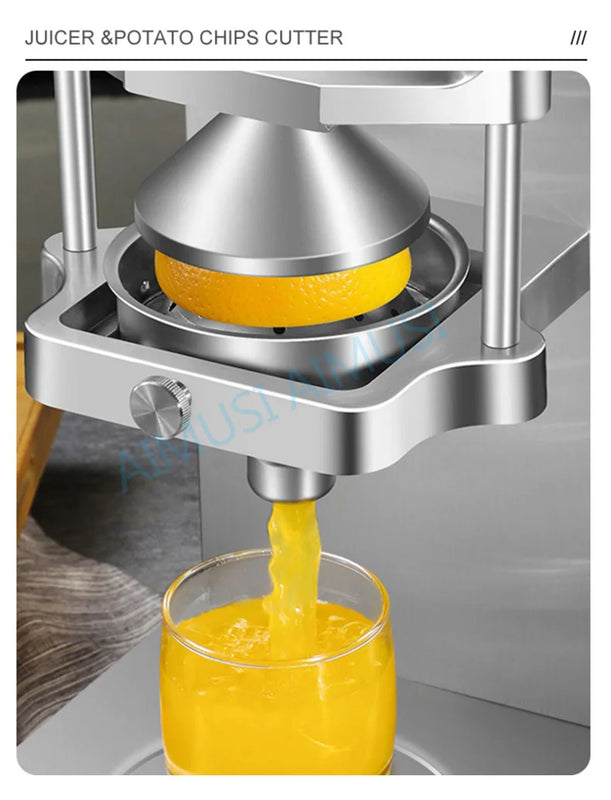 Electric Potato Cutter Shredder French Fries Slicer Potato Chips Making Machine Kitchen Tools