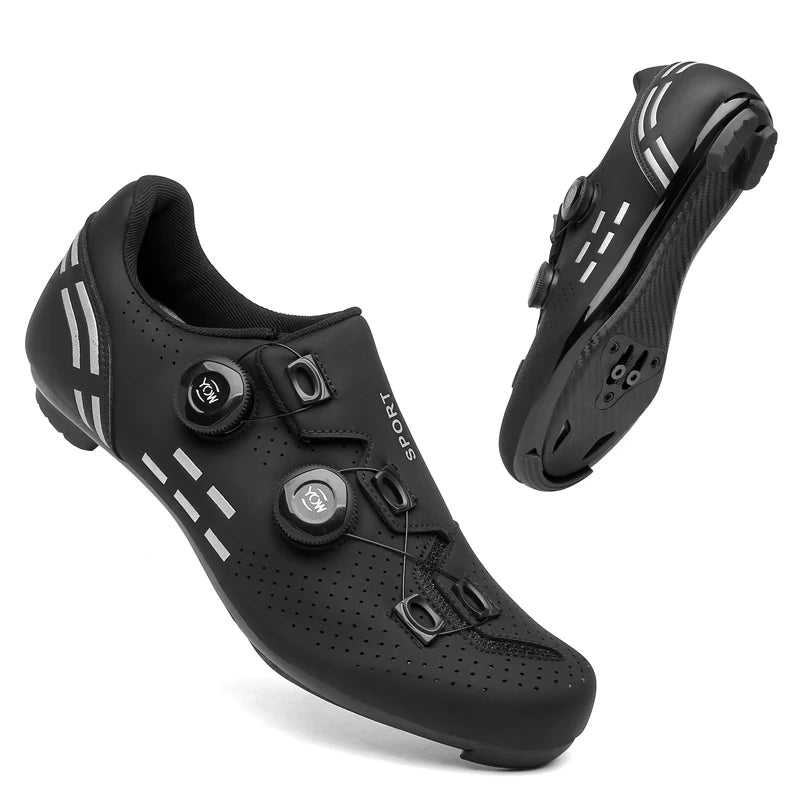 High - Quality Cycling Shoes Men's SPD Self - Locking Racing - View 3 | SAMAG