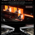 KAMRUI 16inch Laptop AMD Ryzen 9 6900HX 16GB LPDDR5 512GB PCIe3.0 SSD 1920P FHD 4400MAh Type-C Win11 Computer for Gaming Laptop