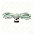 No Ties Lock Shoelaces Sneakers Elastic Shoelace Tie Free Shoe Lazy Laces Capsule Metal Lock Quick Shoe Strings for Adult Kids