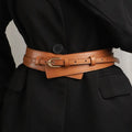 Ladies' new belt dual-purpose high-end decorative dress with blazer fashionable wide waist belt
