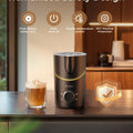 Electric Milk Frother Automatic Rotary Foamer for Coffee Cappuccino Latte Hot and Cold Foam Maker Split Type Milk Foamer
