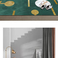 Modern Luxury Rugs Living Room Decoration Home Large Carpet for Bedroom Children's Room Decor Floor Mats Green Porch Doormat