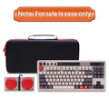 LTGEM Keyboard Case for 8Bitdo 87 Keys Retro Mechanical Keyboard Protective Storage Bag for Gaming and Travel(Case only!)