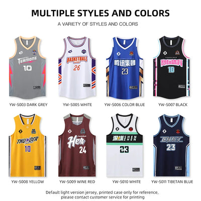 Basketball Jersey Adult Customize Quick - drying Training | SAMAG