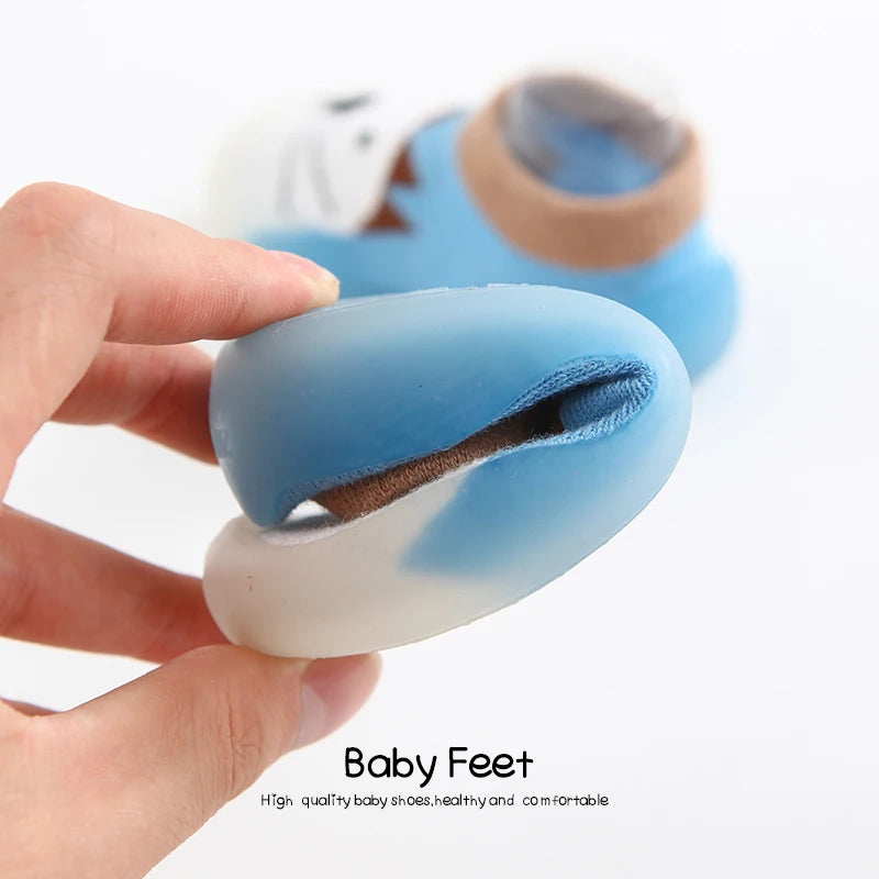 Baby Socks Shoes Boy Girl Fashion Toddler Shoes Anti-Slip  Soft Rubber Shoes Animal Style New Arrival Baby First Walker Autumn