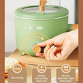 Electric Cooker Kitchen Appliance Double Layer Home for Hot Pot Cooking Soup Heater Multifunction Cooker Mini Non-stick Pan Pots