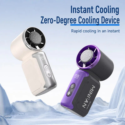 Portable Mini Handheld Cold Compress Fan 199 Speed | SAMAG