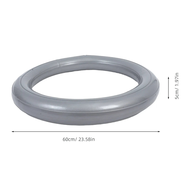 Yoga Ball Base Ring Anti-Burst PVC Design Stable Fixation Stand for Home Gym Office Exercise Ball Holder Floor Stability