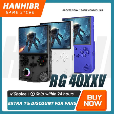 ANBERNIC RG40XXV Portable Vertical Handheld Player 4" IPS | SAMAG