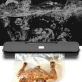 220V Electric Vacuum Sealer Packaging Machine with Free 15pcs Vacuum Bags Machine Household Black Food Vacuum Sealer