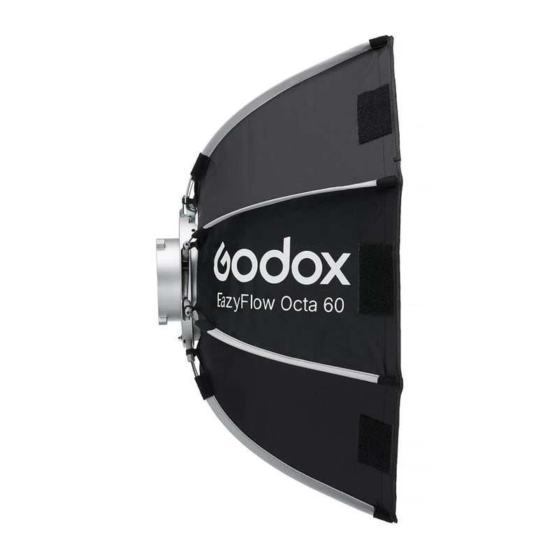 Godox EazyFlow Octa 60/90/120 Octa-Shaped Foldable Softbox with Quick Release Mechanism with Portable Design for Photography