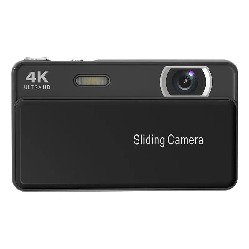 4K CCD Retro Digital Camera Portable Camera 13 Million Pixels Auto Focus Entry-level Camera Dual Camera Flash Student CCD