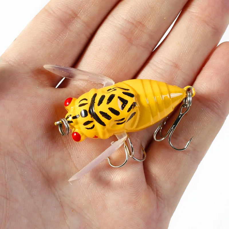 4cm/5.5g Bionic Cicada Hard Bait Fishing Lure Simulation - View 11 | SAMAG