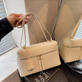 2026 New Year Textured Boston Crossbody Bag for Women,Fashion Versatile Adjustable Strap Purse with Multiple Shoulder Handbags