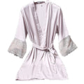 Kimono Bathrobe Gown Female Robe Set Satin Sleepwear | SAMAG