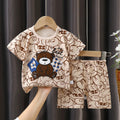 Children's Sets mother Kids Clothes Boys Girl T-shirt | SAMAG