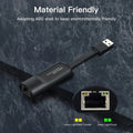2.5G USB Ethernet Adapter 2500Mbps USB3.0 Lan Network Card C to RJ45 Internet for Laptop PC Windows Mac OS - Visuel 4 | SAMAG