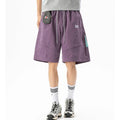 Men's Cargo Shorts 5 Point Pants Multi Pocket Loose Fit | SAMAG