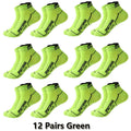 12 Pairs Summer Socks Men's Ankle Running Sports Mesh | SAMAG
