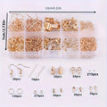 900pcs 1set Jewelry Making Starter Kit Findings DIY Beads Plier Tools Set  Repair Tool Set Suitable For Adults And Beginners
