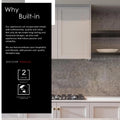 60cm Electric Microwave And Steam And Grill And Convection 11 Functions Touch Control Built-in Oven