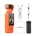Ourlife 4K Action Camera 180° Rotatable For YouTube Vlog Video Recording Record Life Handheld 1.97 Inch Screen Sports Camera