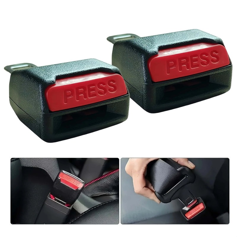 Car Seat Belt Clip Extender Safety Seatbelt Lock Buckle Plug Thick Insert Socket Extender Safety Buckle Seat Belt Cover