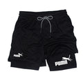 Summer Breathable Two-in-one Double-layer Shorts Men's | SAMAG
