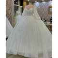 Customized Elegant Skirt Dress with Sparkling Material | SAMAG