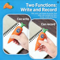 Zootopia 2 Lanyard Carrot Recording Pen | Gary Snake Venom Serum Pen | Bracket 60 Second Recording 2-in-1 Neutral Pen Stationery