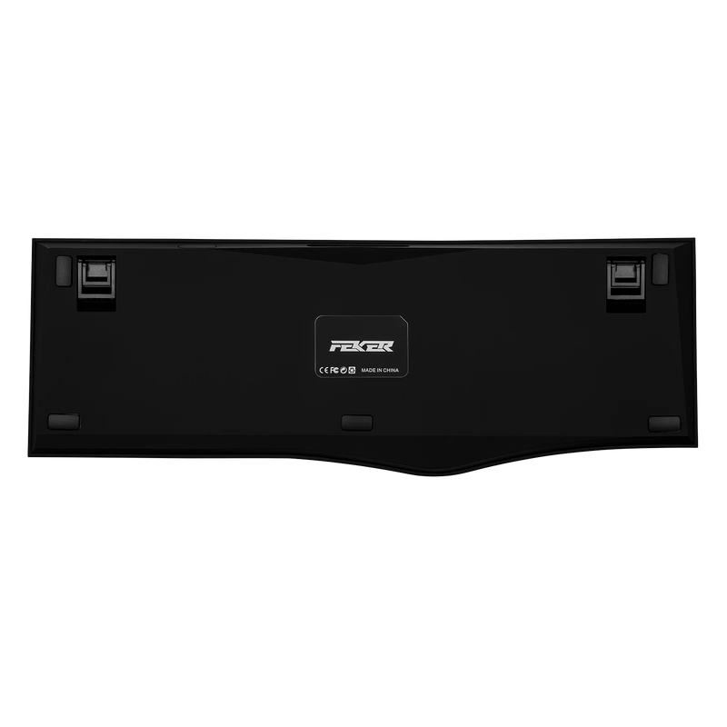 Feker Alice98 QMK/VIA Alice Layout Gasket-mounted Hot-Swap Wired/Bluetooth/2.4GHz Wireless Mechanical Keyboard for Mac/Win