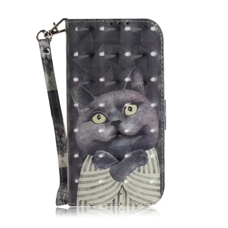 For Xiaomi Redmi A5 Case 173mm Animal Leather Wallet Phone Case on for Xiomi Redmi A5 Flip Stand Cover RedmiA5 A 5 Coque Fundas