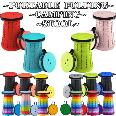 Telescopic Folding Camping Chair, Portable Foldable | SAMAG