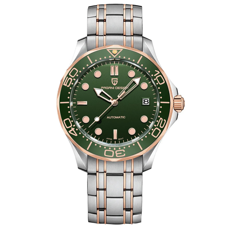 PAGANI DESIGN Men's Mechanical Watches Luxury Automatic Watch For Men Luminous Diving Steel Watch Japan NH35 Wristwatch 2023 New