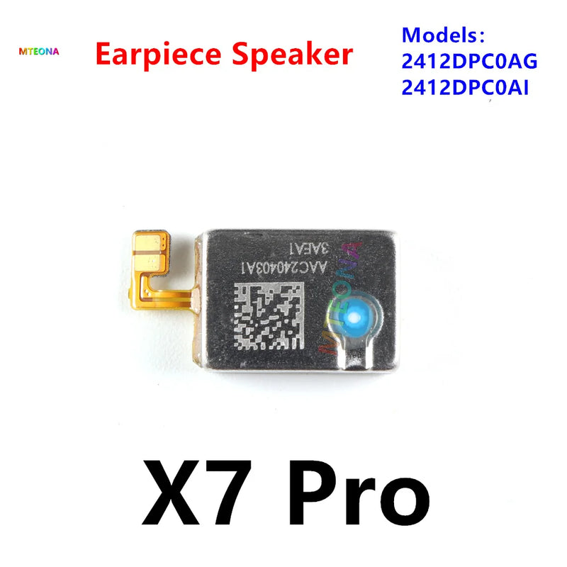 Earpiece Earphone Top Ear Speaker Sound Flex Cable For Xiaomi Poco X7 Pro /  F7 Pro Phone Buzzer Ringer Replacement