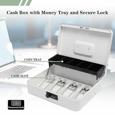 Mechanical Password, Cash Register, Ticket Clip Box, Anti - theft, Hand Withdrawal, Money Household Small Fuse | SAMAG