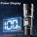 Powerful Rechargeable LED Flashlights High Power Tactical Flashlight Telescopic Zoom Torch Lamp Self Defense Camping Lantern