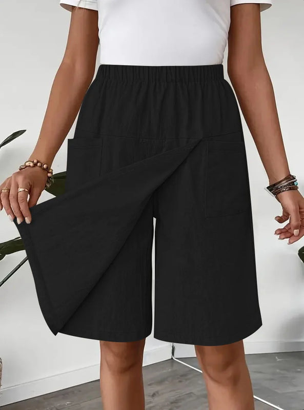 New European and American slit skirt pants casual - View 3 | SAMAG