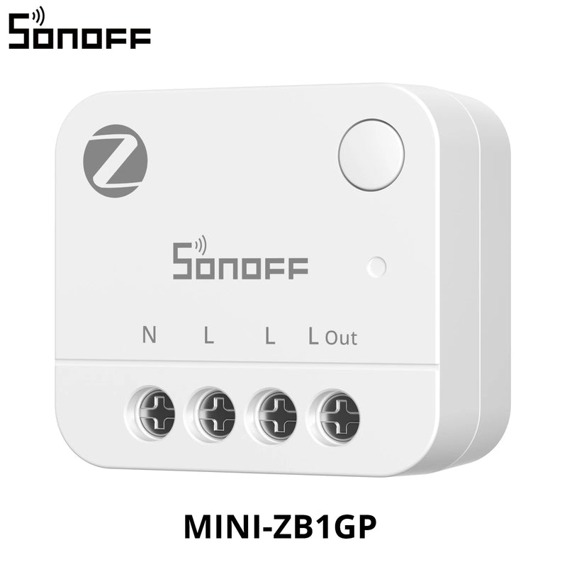 SONOFF MINI-ZB1GP MINI PM Zigbee Power Energy Meter (Non-Switch) 16A Max Energy Tracking Cost Calculation Overload Overcurrent