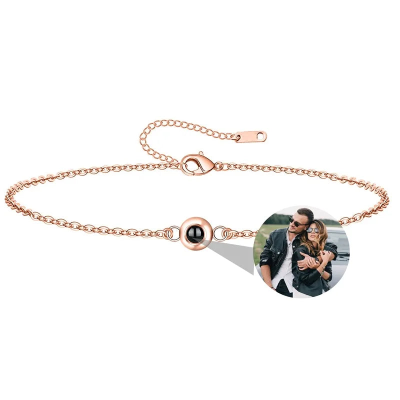 Custom Photo Bracelet Personalized Projection with Picture Inside 100 Languages I Love You Stainless - Visuel 24 | SAMAG