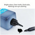 500ml Jumbo Marker Refill Ink – Black/Red/Blue, Oil-Based Waterproof, Large Capacity for Office School Factory Warehouse Marking