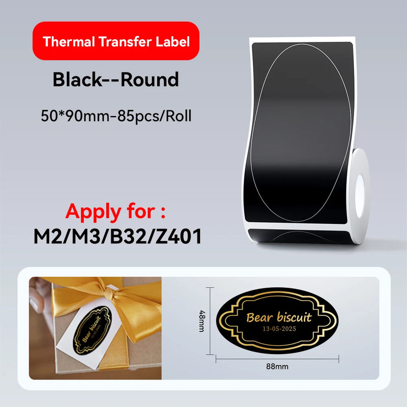 Thermal Transfer Labels for Niimbot M2/M3 Printer Ribbon - View 28 | SAMAG