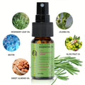 Rosemary 3-in-1 Essential Oil for Hair & Scalp - Strengthens & Smooths, Frizz Control, Winter Nourishment, Fast Absorption