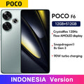 POCO F6 5G Global Version and Indonesian version 90W turbo charging Snapdragon 8s Gen 3 NFC 6.67”120Hz Flow AMOLED DotDisplay