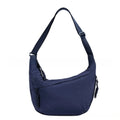 Casual Canvas Crossbody Bags Korean Simplified Large Capacity Sports Hobos Bag Solid Color Lightweight Dumpling Bag Women